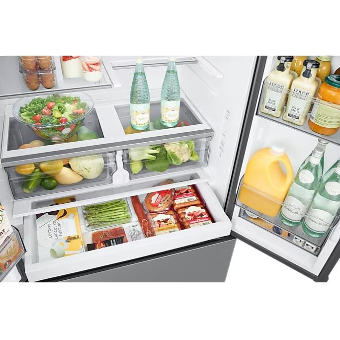 Samsung 36-inch, 26.5 cu. ft. Counter-Depth French 3-Door Refrigerator RF27CG5100SRAA IMAGE 6