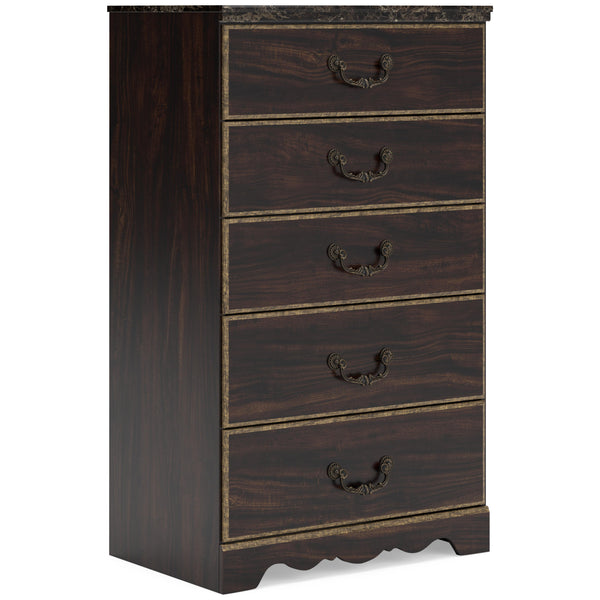 Signature Design by Ashley Glosmount 5-Drawer Chest B1055-245 IMAGE 1