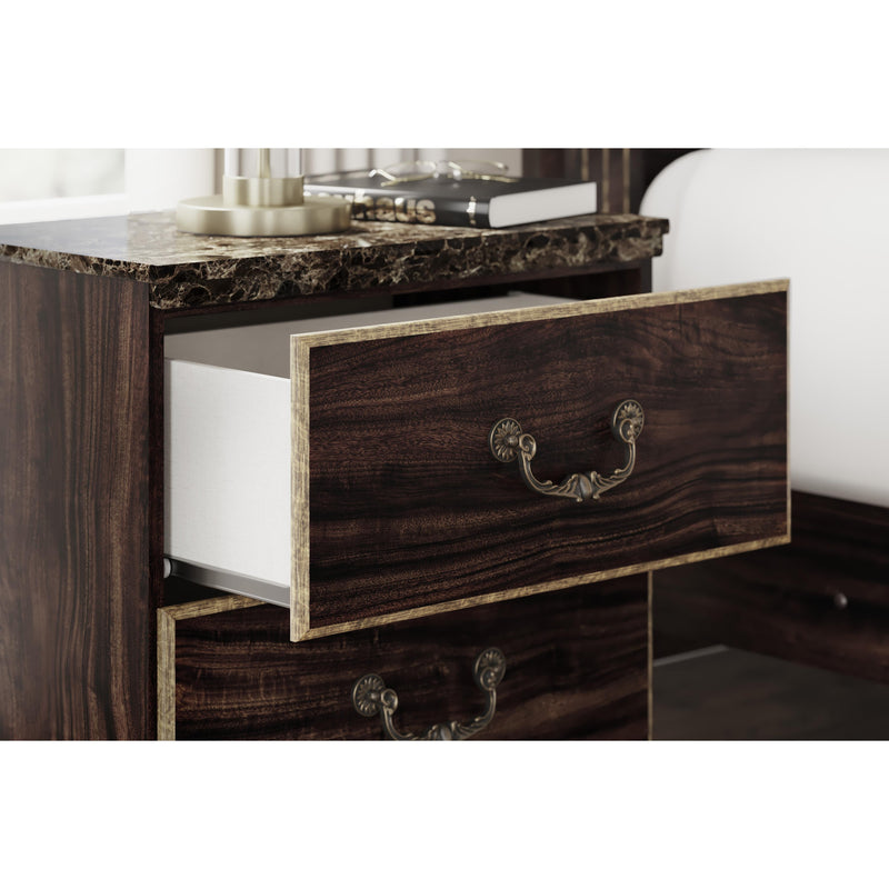 Signature Design by Ashley Glosmount 2-Drawer Nightstand B1055-92 IMAGE 7