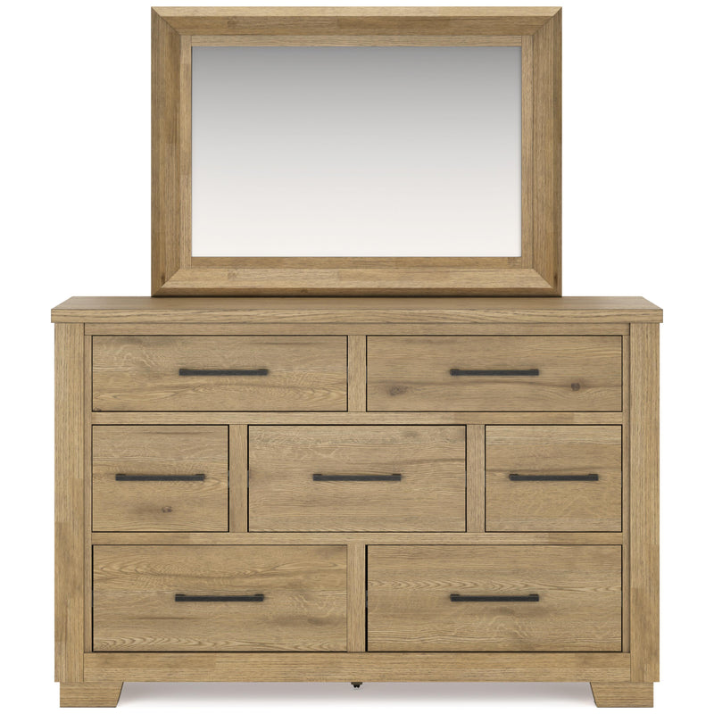 Signature Design by Ashley Galliden 7-Drawer Dresser with Mirror B841-31/B841-36 IMAGE 3