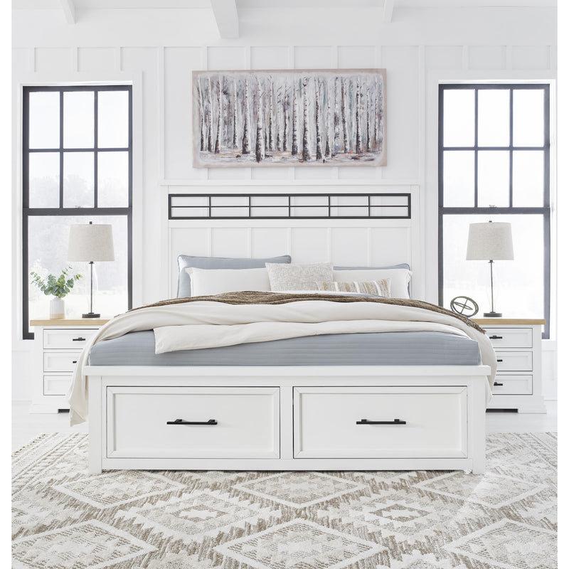 Benchcraft Ashbryn King Panel Bed with Storage B844-58/B844-56S/B844-97 IMAGE 6