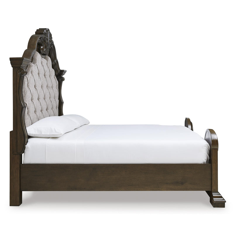 Signature Design by Ashley Maylee Queen Upholstered Panel Bed B947-54/B947-57/B947-97 IMAGE 3