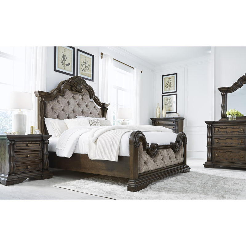 Signature Design by Ashley Maylee Queen Upholstered Panel Bed B947-54/B947-57/B947-97 IMAGE 8