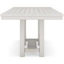 Signature Design by Ashley Robbinsdale Counter Height Dining Table with Trestle Base D642-32 IMAGE 3