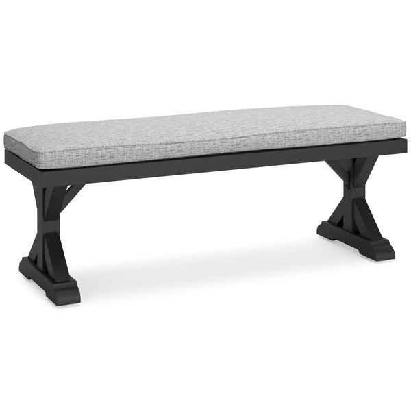 Signature Design by Ashley Beachcroft P792-600 Bench with Cushion IMAGE 1