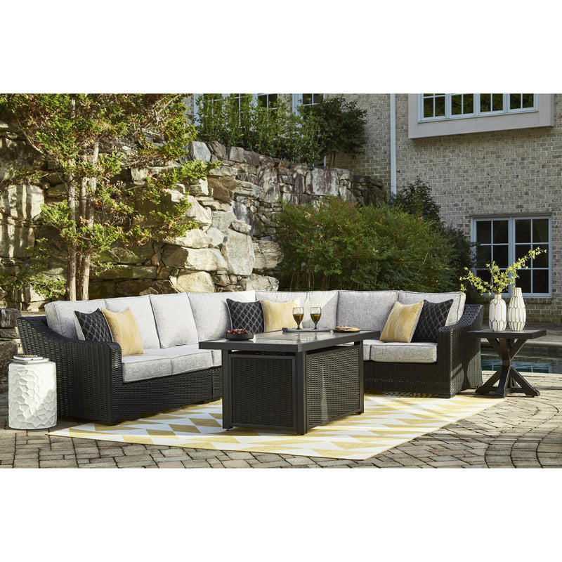 Signature Design by Ashley Beachcroft P792P2 4 pc Outdoor Sectional IMAGE 3