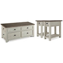 Signature Design by Ashley Bolanburg Occasional Table Set T637-107/T637-107/T637-20 IMAGE 1