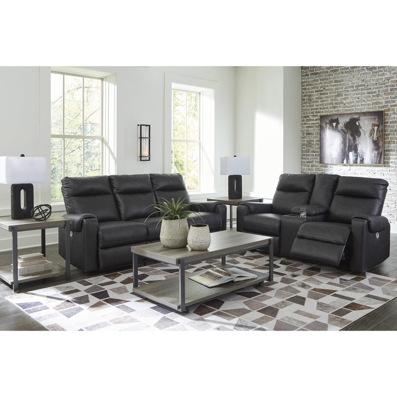 Signature Design by Ashley Axtellton 3410596 Double Reclining Power Loveseat with Console IMAGE 10