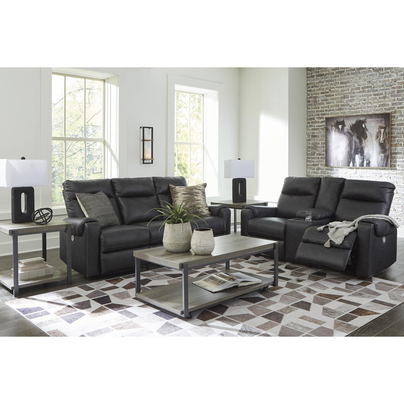 Signature Design by Ashley Axtellton 3410596 Double Reclining Power Loveseat with Console IMAGE 11