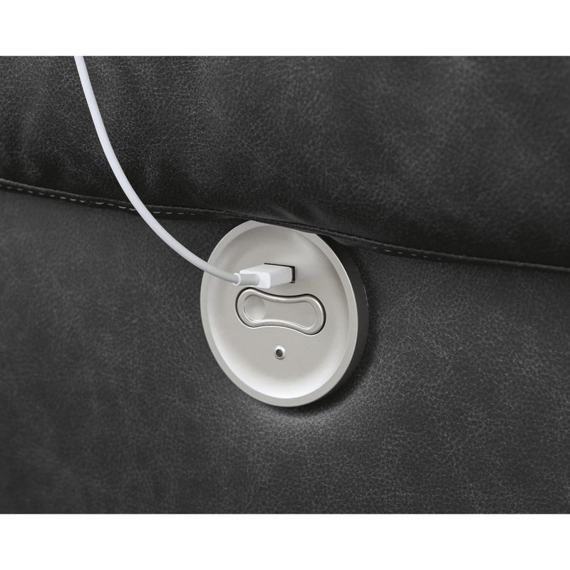 Signature Design by Ashley Axtellton 3410596 Double Reclining Power Loveseat with Console IMAGE 8