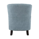 Jofran Bryson Stationary Fabric Accent Chair BRYSON-CH-BLUE IMAGE 3