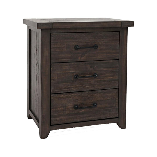 Jofran Madison County 3-Drawer Nightstand 1700B-90 IMAGE 1