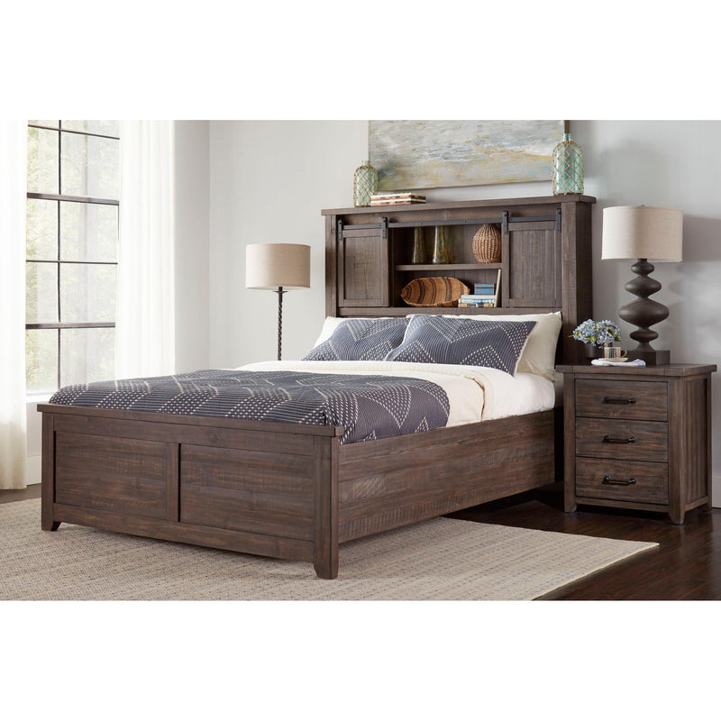 Jofran Madison County King Platform Bed 1700B-KBDHB/1700B-KPFB/1700B-KRS IMAGE 4