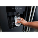 Maytag 36 in. 25 cu. ft.  Side-by-Side Refrigerator MRSF4036PB IMAGE 8