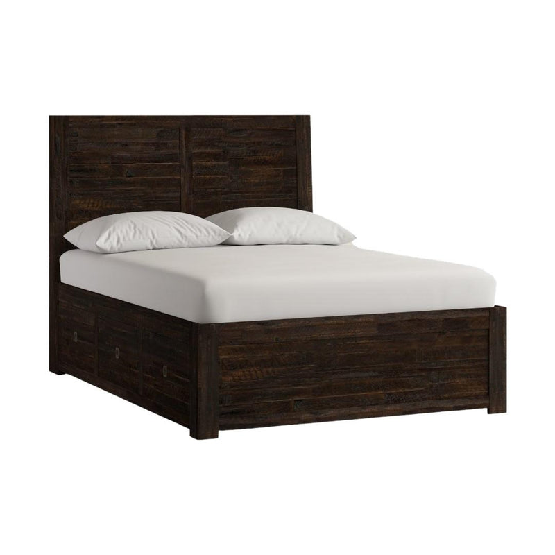 Jofran Kona Grove Queen Platform Bed with Storage 707-85/707-86/707-87/707-87 IMAGE 1