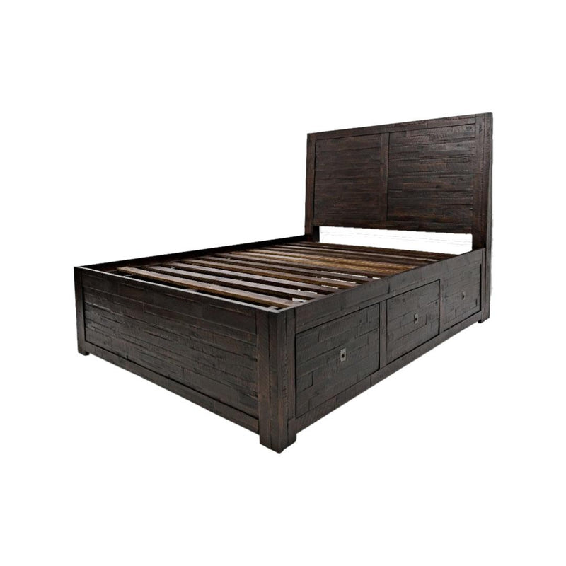 Jofran Kona Grove Queen Platform Bed with Storage 707-85/707-86/707-87/707-87 IMAGE 2