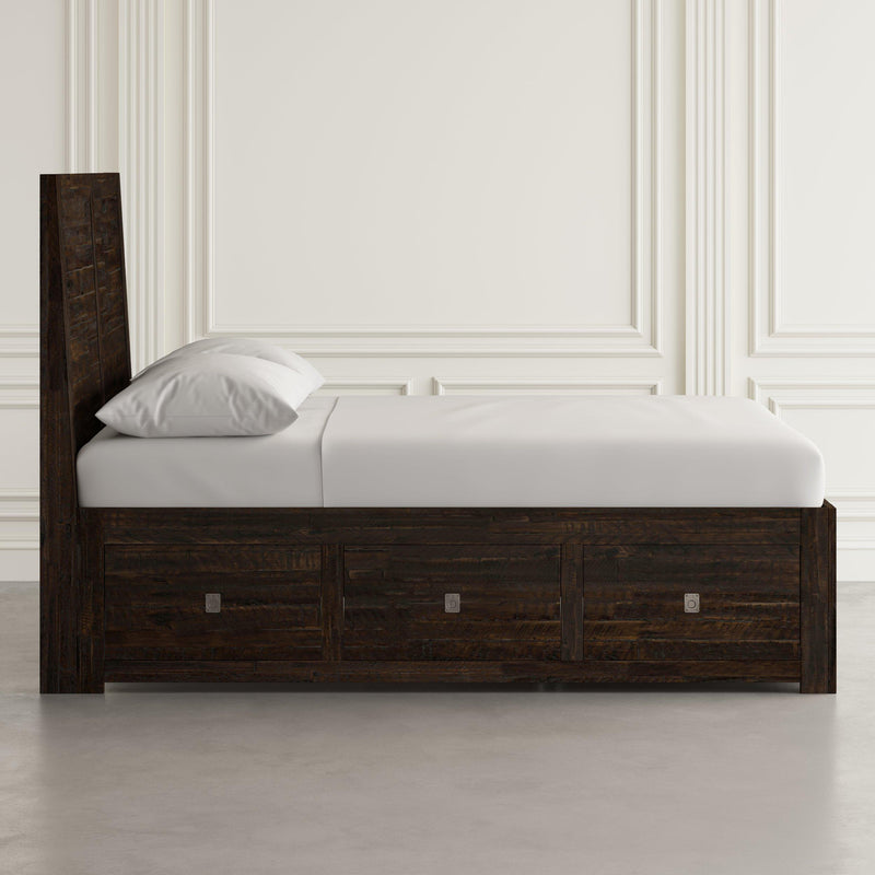 Jofran Kona Grove Queen Platform Bed with Storage 707-85/707-86/707-87/707-87 IMAGE 7