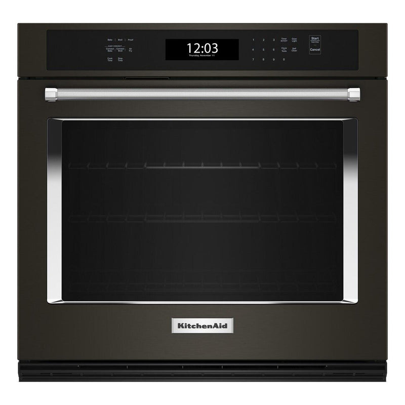 KitchenAid 27-inch, 4.3 cu. ft. Built-in Single Wall Oven with Air Fry KOES527PBS IMAGE 1