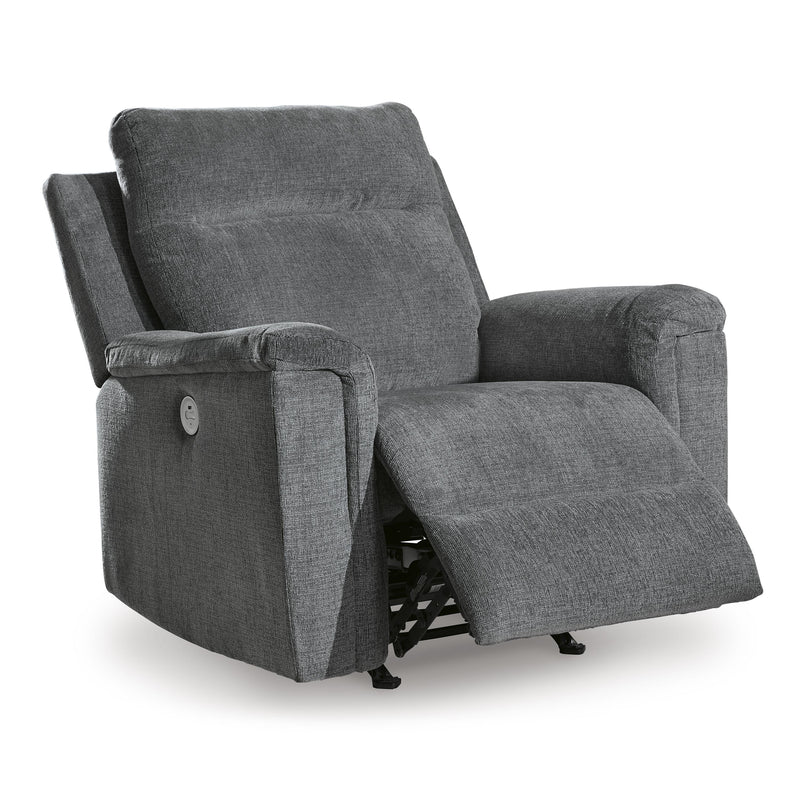 Signature Design by Ashley Barnsana Power Rocker Fabric Recliner 3320298C IMAGE 2