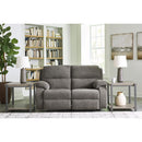 Signature Design by Ashley Scranto Reclining Fabric Loveseat 6650286C IMAGE 6