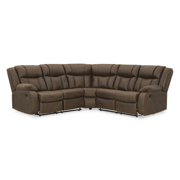 Signature Design by Ashley Trail Boys Reclining Leather Look 2 pc Sectional 8270348C/8270350C IMAGE 1