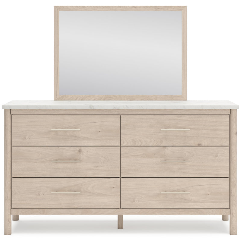 Signature Design by Ashley Cadmori 6-Drawer Dresser with Mirror B2615-231/B2615-36 IMAGE 3