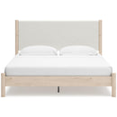 Signature Design by Ashley Cadmori King Upholstered Panel Bed B2615-58/B2615-56/B100-14 IMAGE 2