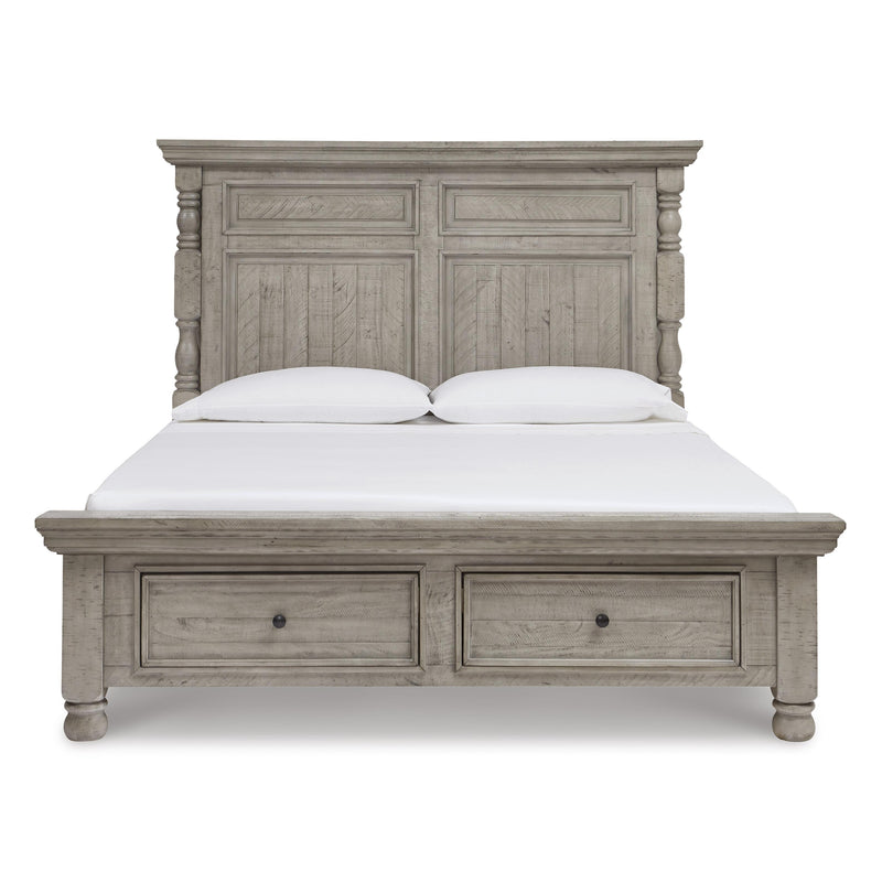 Millennium Harrastone California King Panel Bed with Storage B816-72/B816-51S/B816-95 IMAGE 2