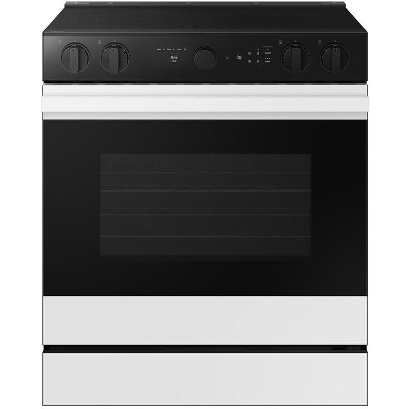 Samsung 6.3 cu. ft. Bespoke Smart Slide-In Electric Range NSE6DB870012/AC IMAGE 1