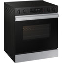  Samsung 6.3 cu. ft. Bespoke Smart Slide-In Electric Range NSE6DG8100SR/AC IMAGE 2