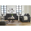 Benchcraft Barlin Mills Stationary Leather Look Loveseat 1700435 IMAGE 7