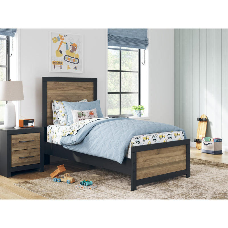 Signature Design by Ashley Vertani Twin Panel Bed B2073-53/B2073-83 IMAGE 6