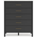 Signature Design by Ashley Cadmori 5-Drawer Chest B2616-345 IMAGE 3