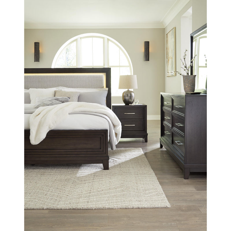 Signature Design by Ashley Neymorton King Upholstered Panel Bed B618-58/B618-56/B618-97 IMAGE 11