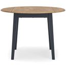 Signature Design by Ashley Round Gesthaven Dining Table D399-15 IMAGE 3