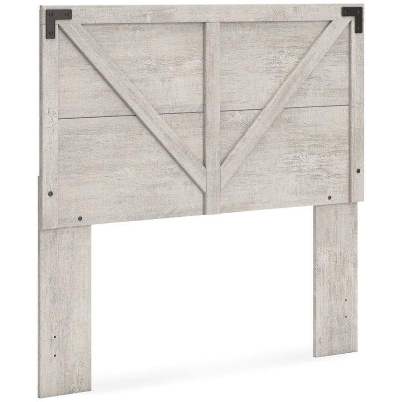 Signature Design by Ashley Shawburn EB4123-156 Full Crossbuck Panel Headboard IMAGE 1