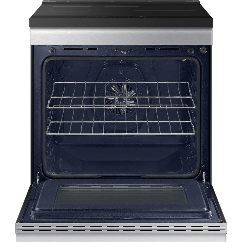  Samsung 6.3 cu. ft. Bespoke Smart Slide-In Induction Range NSI6DG9300SR/AC IMAGE 3
