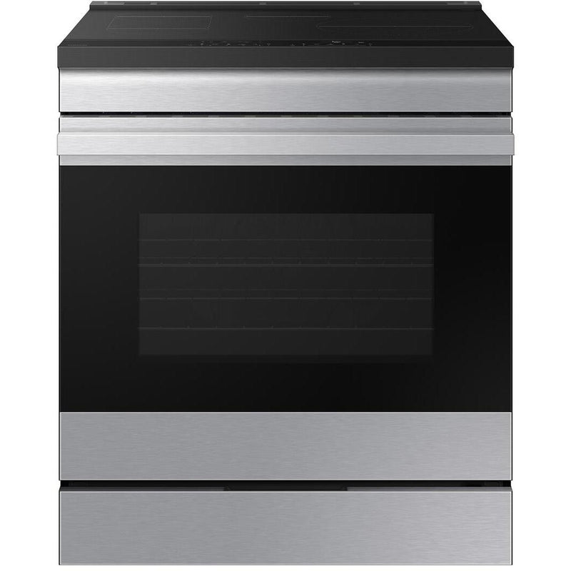 Samsung 6.3 cu. ft. Bespoke Smart Slide-In Induction Range NSI6DG9500SR/AC IMAGE 1