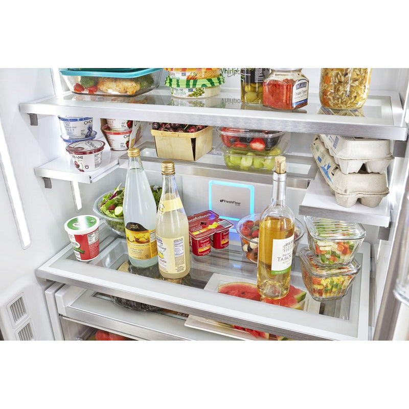 Whirlpool 36-inch, 23.8 cu. ft. Counter-Depth French 3-Door Refrigerator WRFC9636RV IMAGE 14