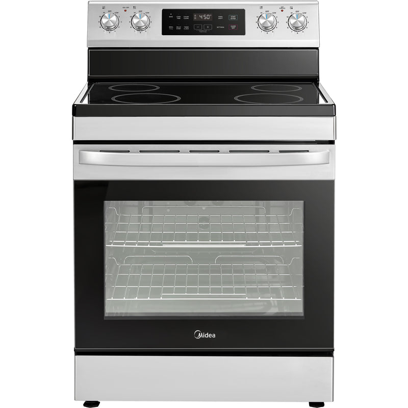 Midea 30-inch, 6.3 Cu.Ft. Free Standing Electric Range MER30B14ASTC IMAGE 1