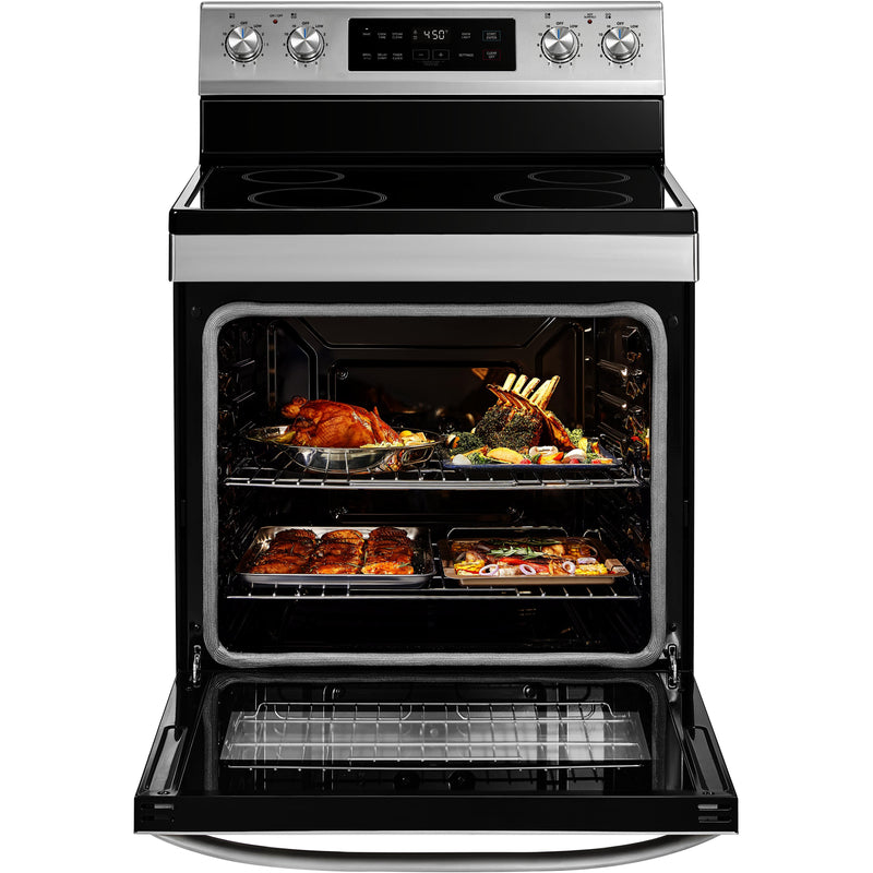 Midea 30-inch, 6.3 Cu.Ft. Free Standing Electric Range MER30B14ASTC IMAGE 2