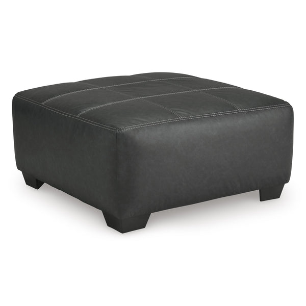 Benchcraft Brixley Pier Leather Look Ottoman 2990608 IMAGE 1