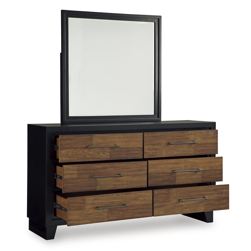 Signature Design by Ashley Kraeburn 6-Drawer Dresser with Mirror B496-31/B496-36 IMAGE 2