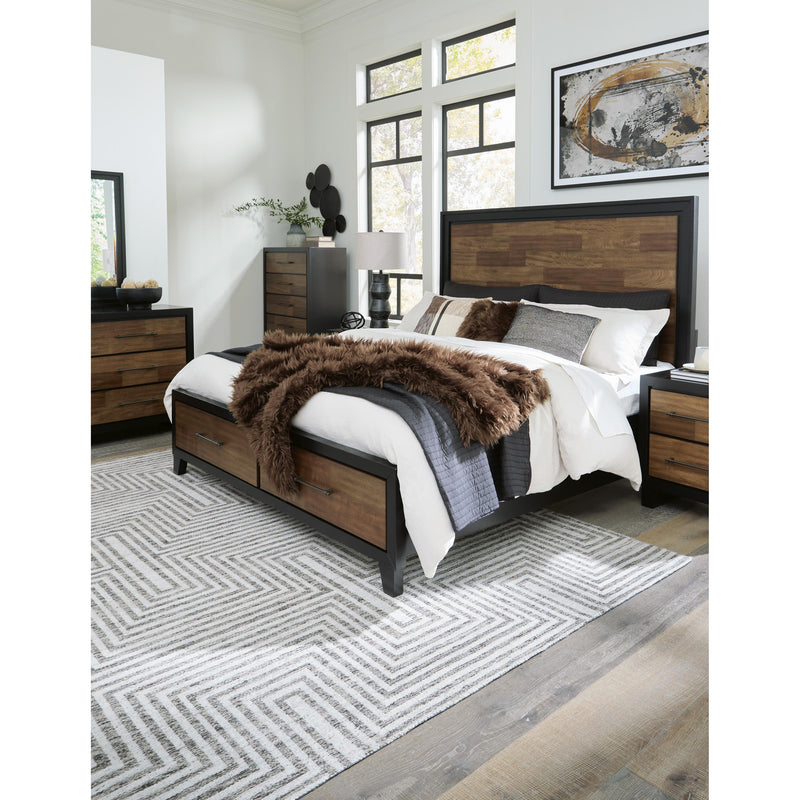 Signature Design by Ashley Kraeburn Queen Panel Bed with Storage B496-57/B496-54S/B496-197 IMAGE 9