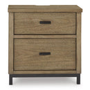Benchcraft Tomtyn B622-92 Two Drawer Night Stand IMAGE 3