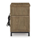 Benchcraft Tomtyn B622-92 Two Drawer Night Stand IMAGE 4