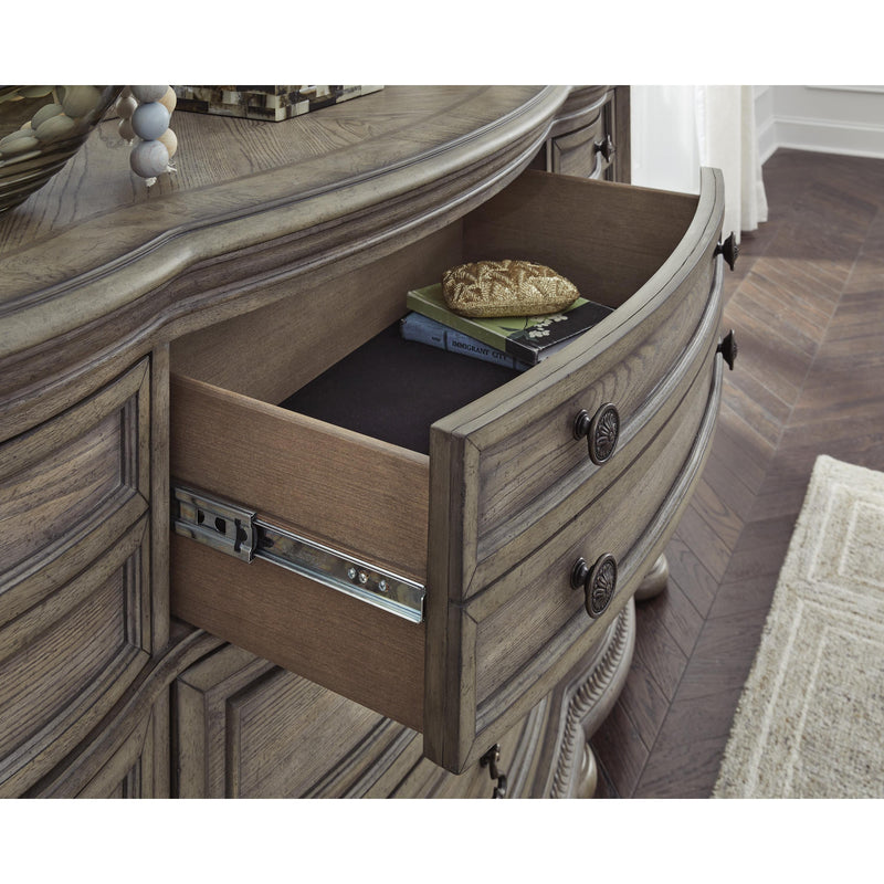 Signature Design by Ashley Ardenfield 9-Drawer Dresser with Mirror B944-31/B944-36 IMAGE 4