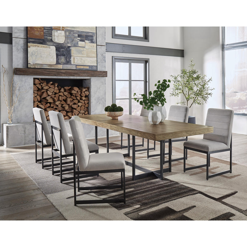 Signature Design by Ashley Tomtyn Dining Table with Trestle Base D622-35 IMAGE 11