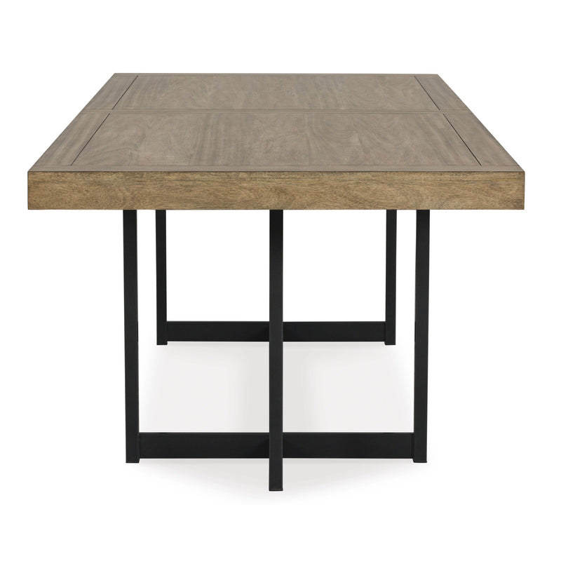 Signature Design by Ashley Tomtyn Dining Table with Trestle Base D622-35 IMAGE 5