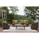 Signature Design by Ashley Horizon Hall P572-821 Swivel Lounge with  Cushion IMAGE 14